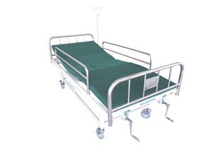 不銹鋼、噴塑混合型多功能護(hù)理床D221